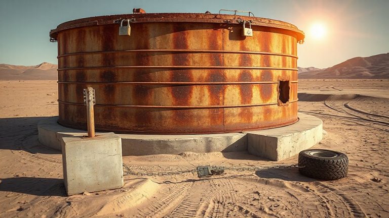 securing water storage facilities