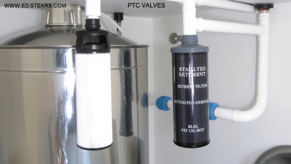 sediment and carbon filtration
