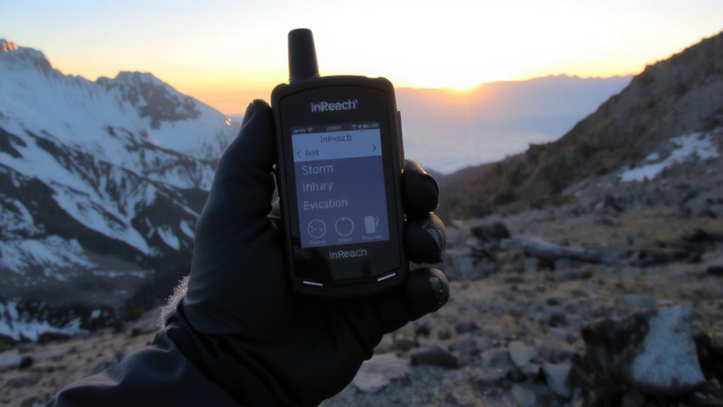 set custom inreach alerts