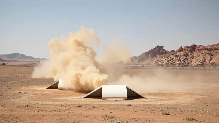 shelter placement for smoke dispersion