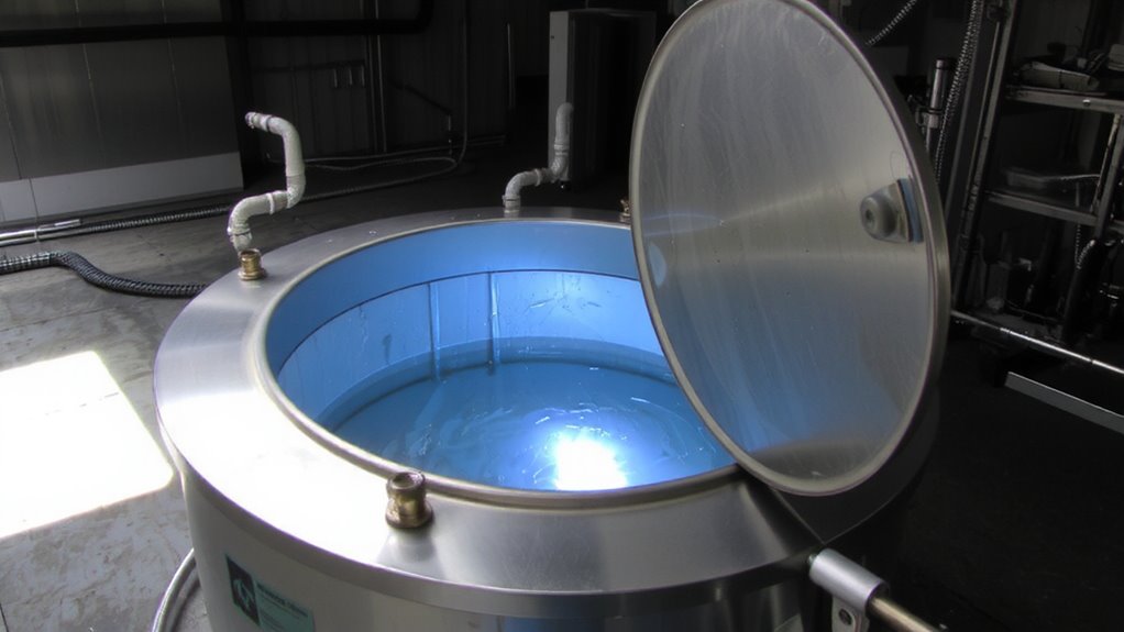 shielded tanks ensure water quality