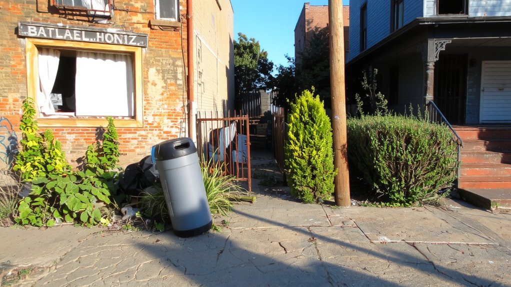 signs of neighborhood decay
