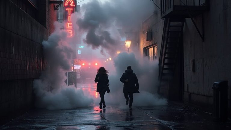 smoke grenades obscure pursuers