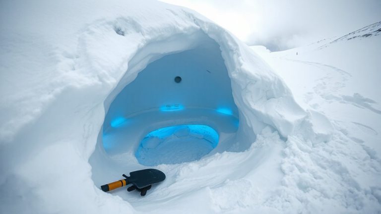 snow cave construction guide