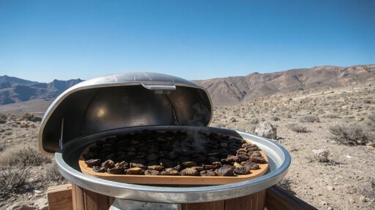 solar dehydration of wild edibles