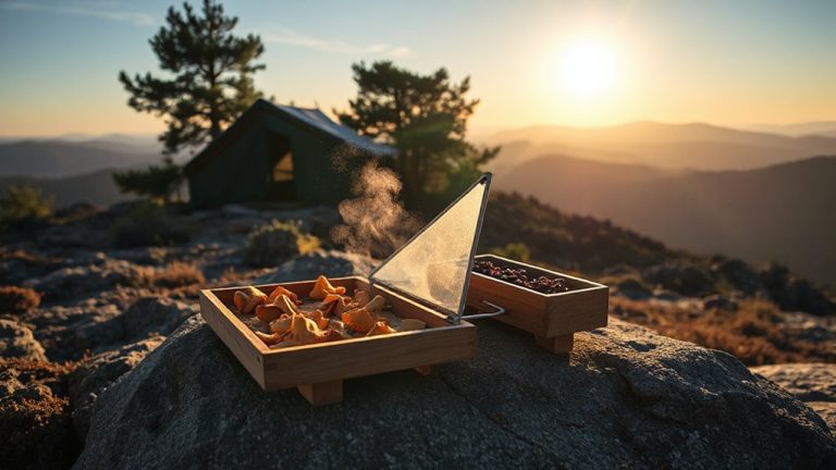 solar drying wild edibles