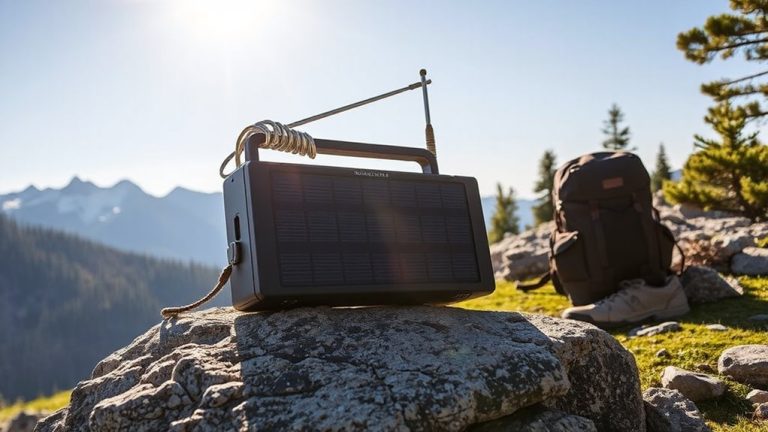 solar powered emergency radios