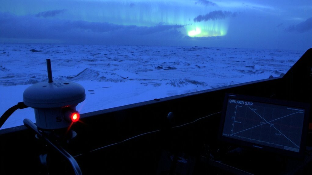 solar storms disrupt gps timing