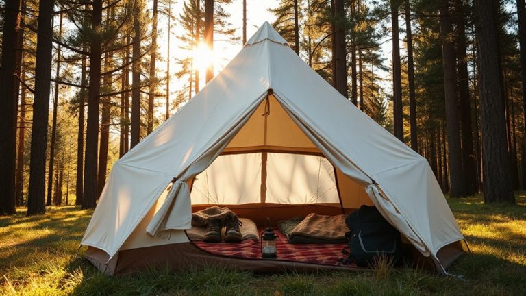 spacious comfortable cabin tents