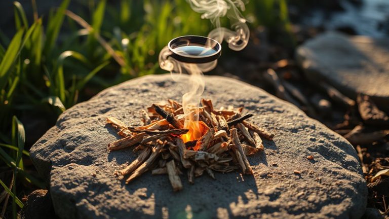 start fire with lens
