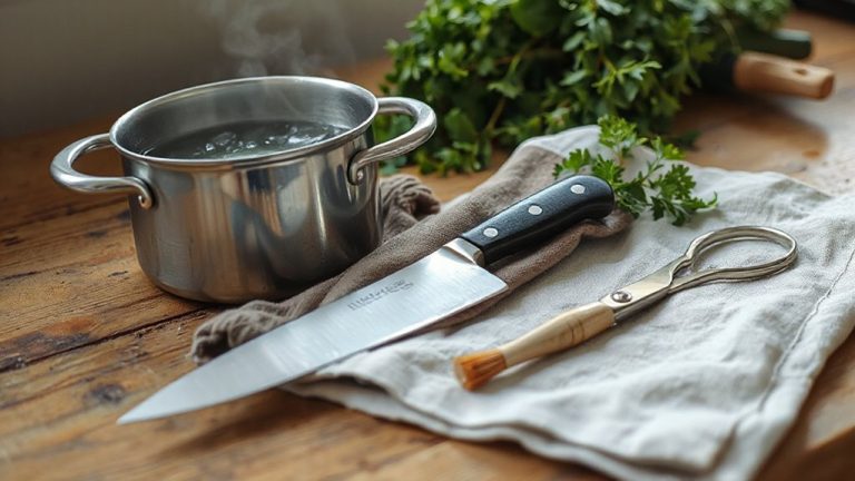 sterilize tools before harvest