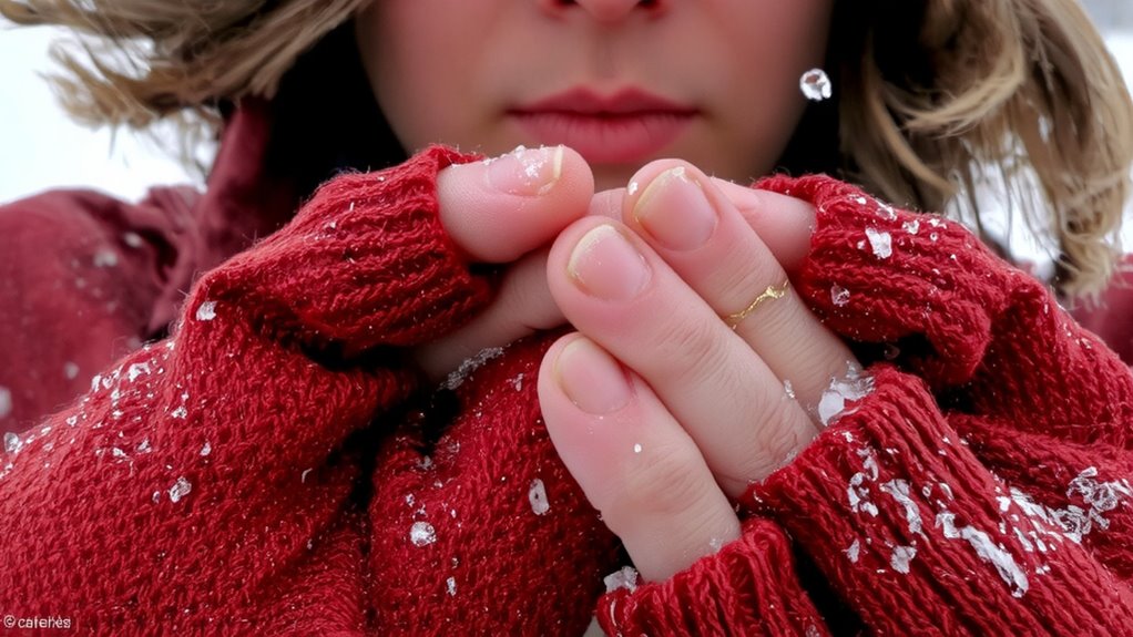stop rubbing frostbitten skin