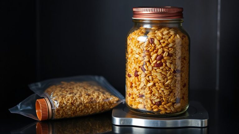 store rice beans properly