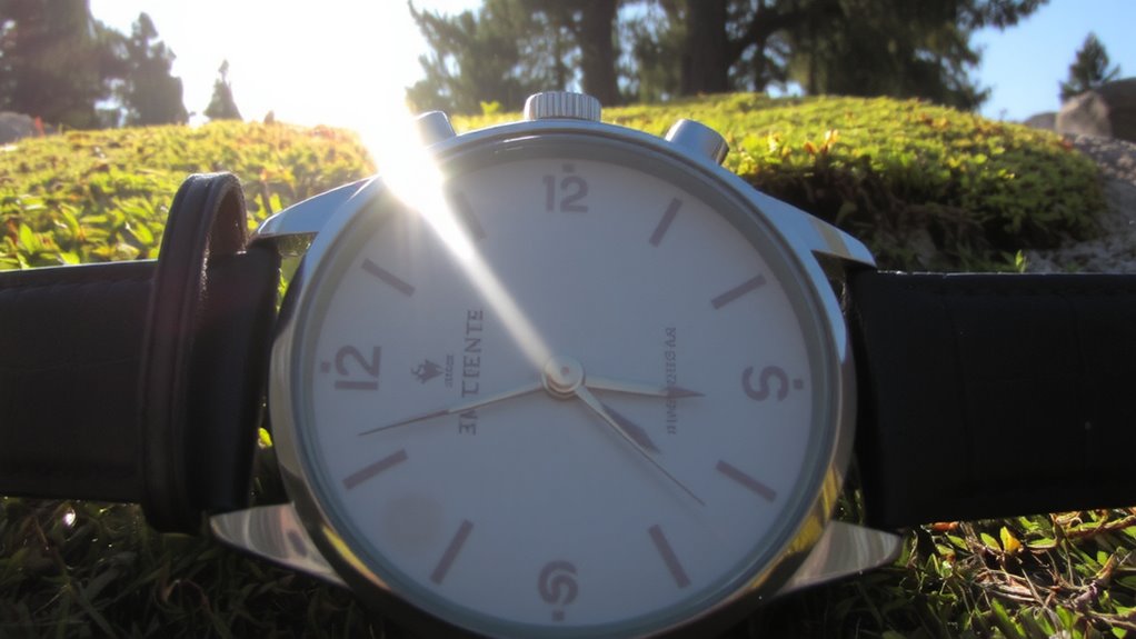 sun and watch navigation