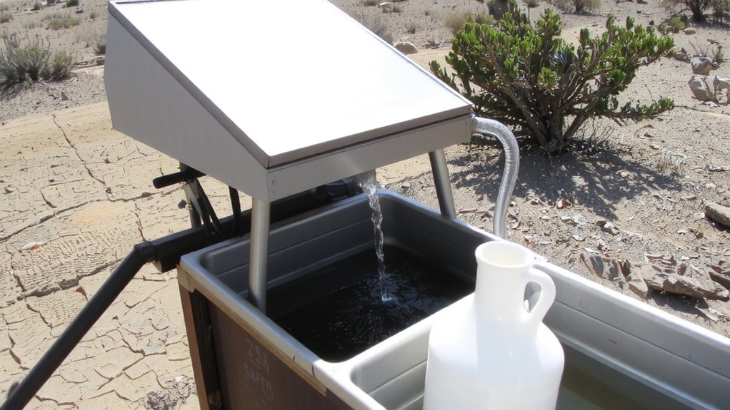 sun powered water purification