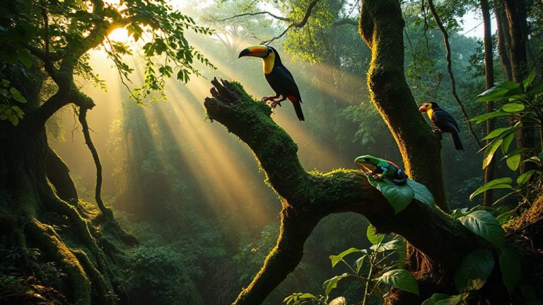 survival in dense canopy