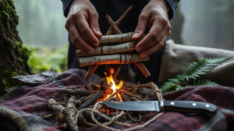 sustainable fire in damp conditions