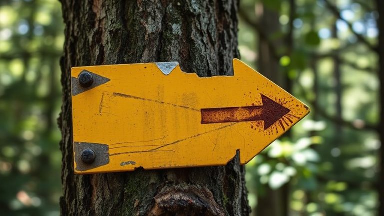 tampering with trail markers