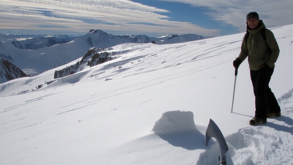 test snow with gear