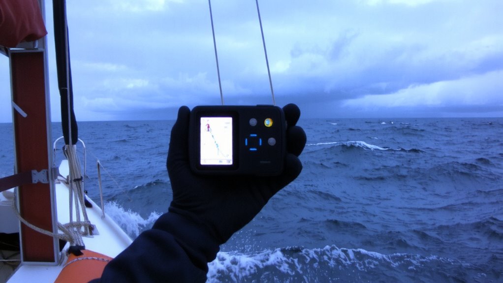 test sos at sea