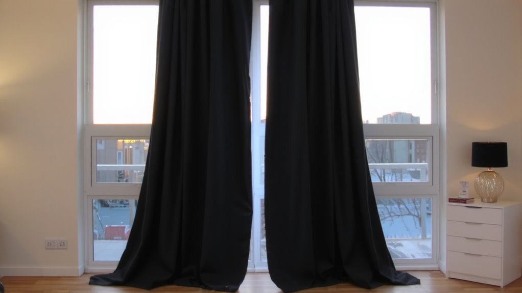 thermal curtains reduce heat loss