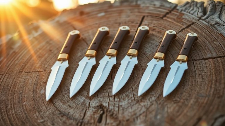 throwing knives that stick