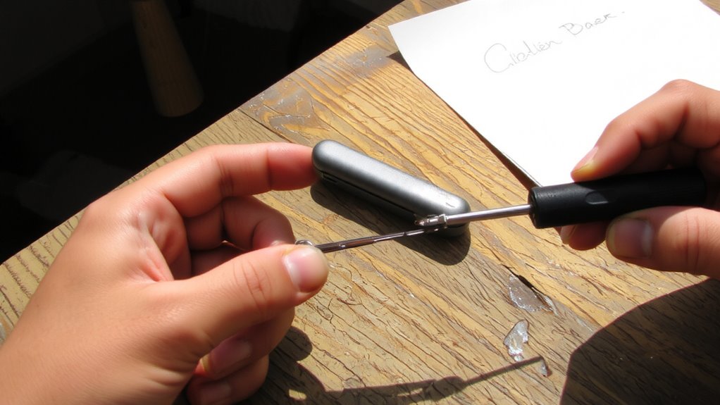 tighten screws precisely on site