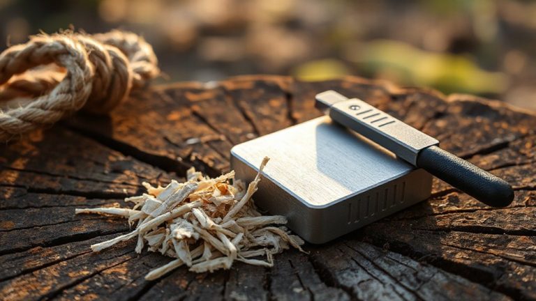 tinder flint magnesium shaver block