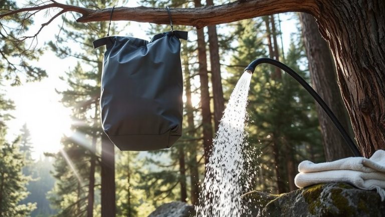 top solar showers for camping