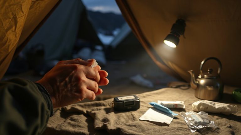 treating infections in remote camps