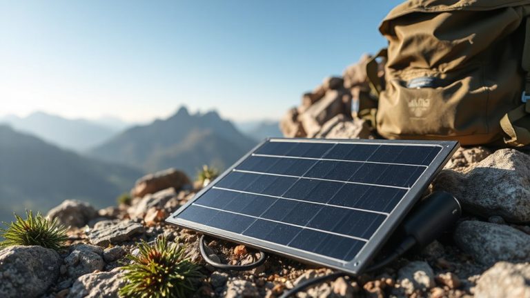 trusted solar panels for hiking