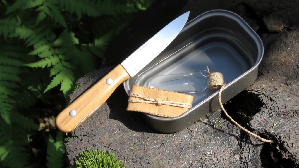 tuna can foraging kit