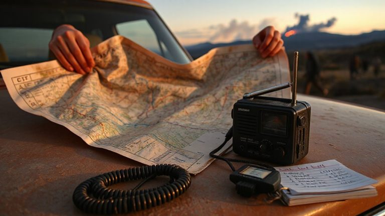 two way radio evacuation schedule