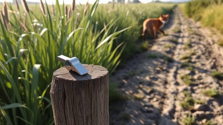 ultrasonic animal deterrent whistles