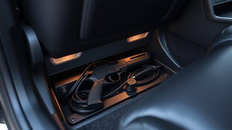 under seat gun safes secure