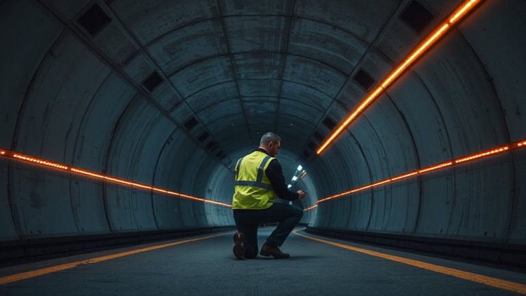 underground transit alert design