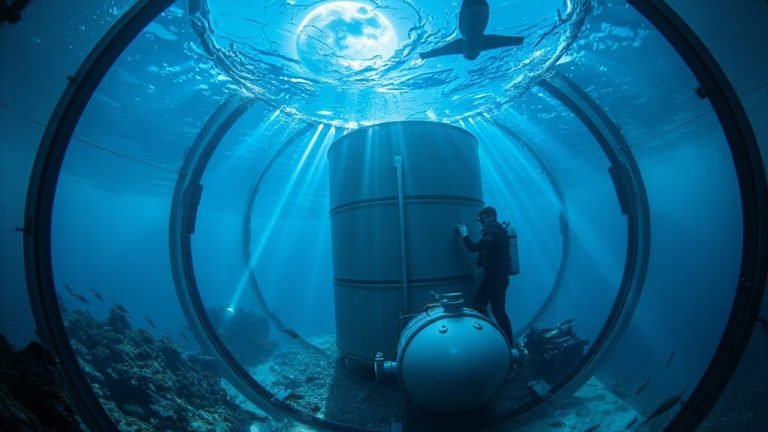underwater habitat water storage