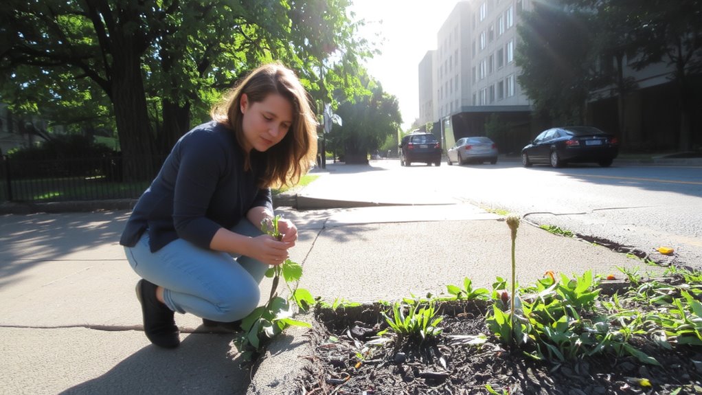 urban edible weeds abound