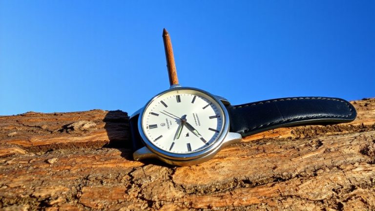 using watch as compass