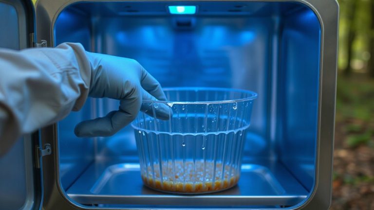 uv c sanitize foraging containers