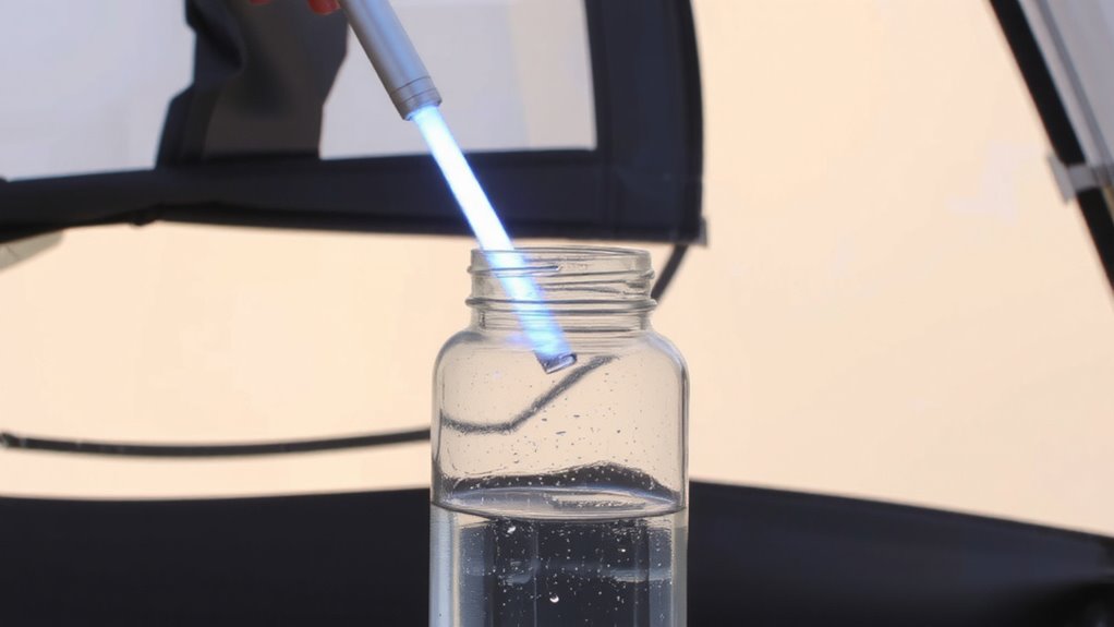 uv pen disinfects water instantly