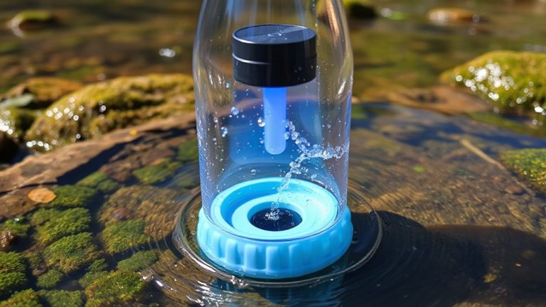 uv water purification bottle