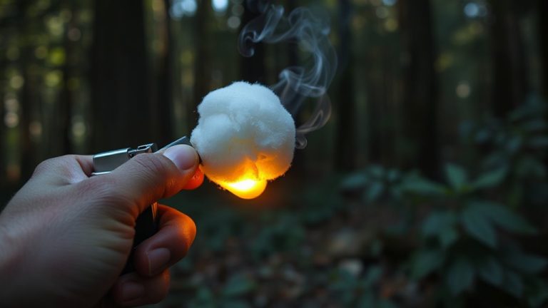 vaseline cotton fire starter