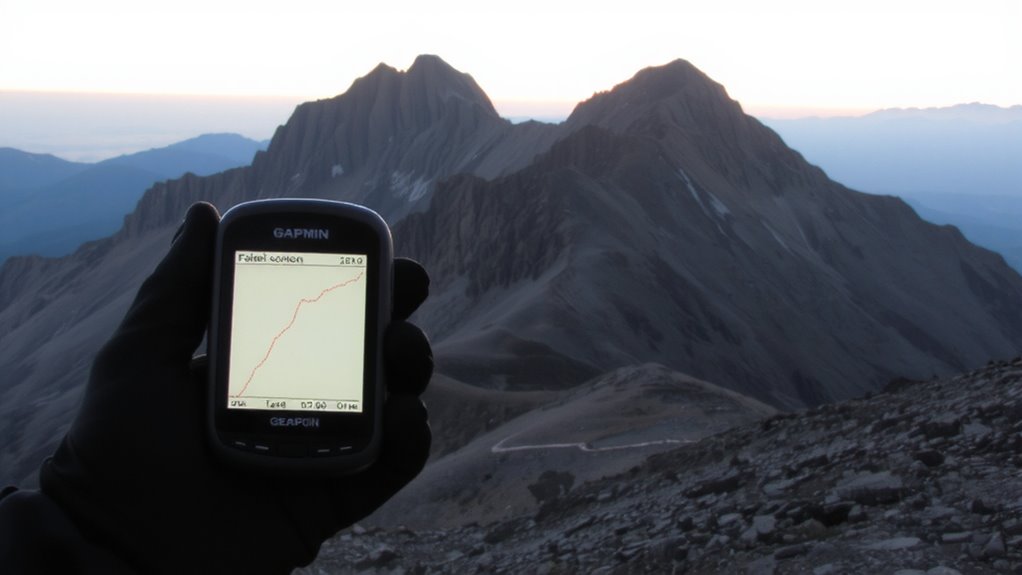 verify terrain with gps data