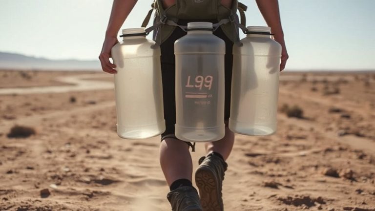 vertical water container transport