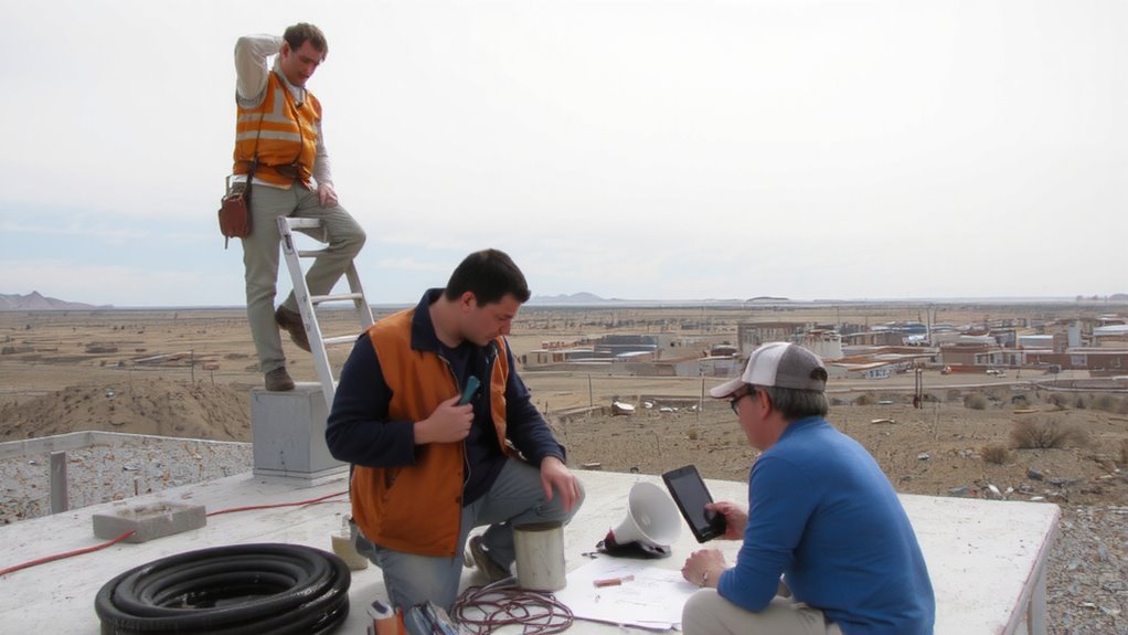 volunteer powered siren maintenance