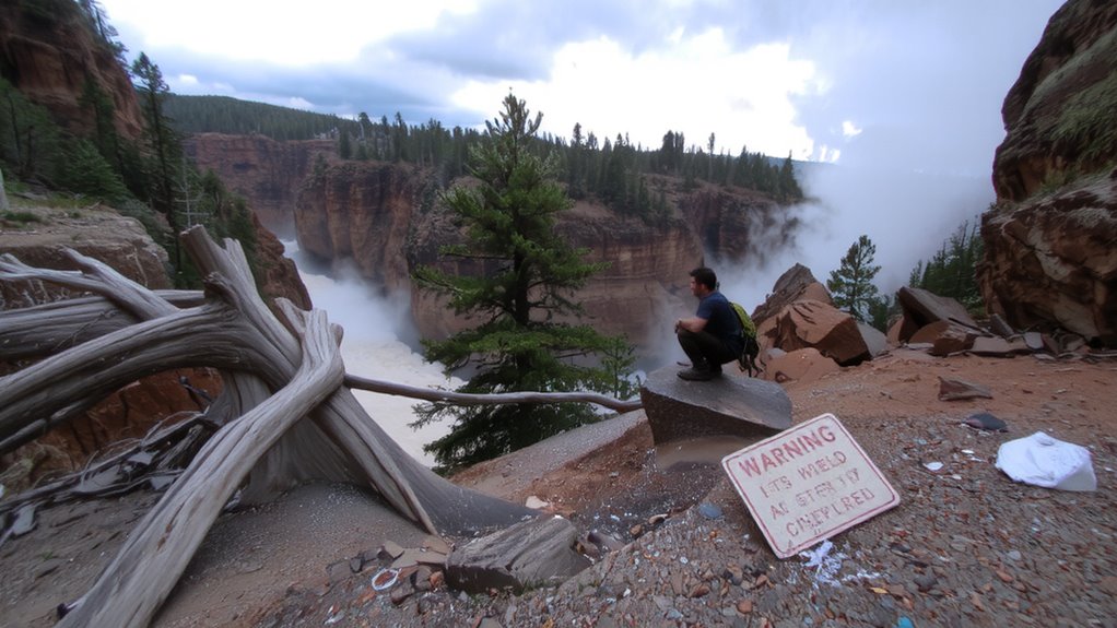 watch for sudden floods