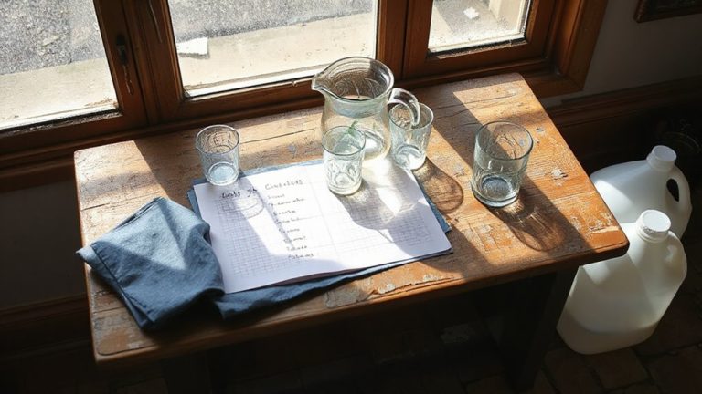 water rationing for families