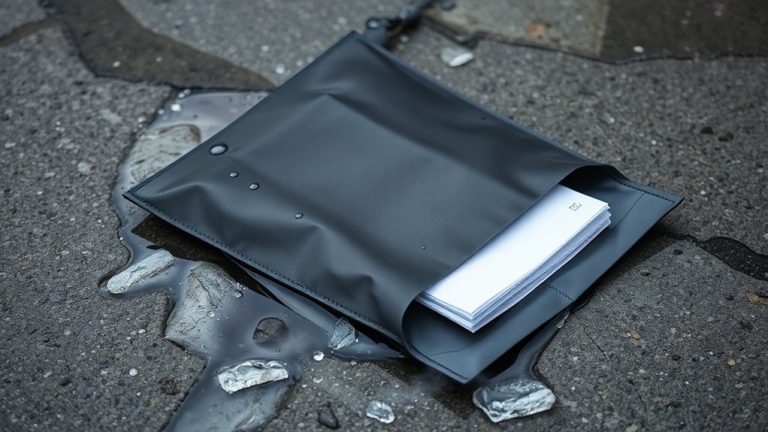 waterproof fireproof document bags