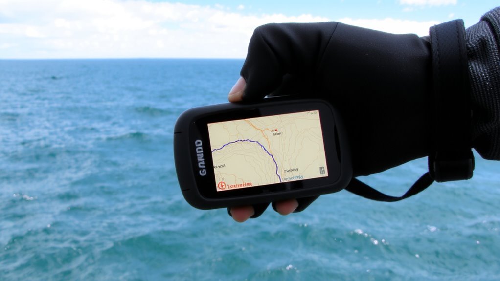 waterproof gps for open water